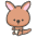 Kangaroo Emoji from Kawaii Emoji Set