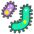 Microbe Emoji from Kawaii Emoji Set