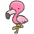 Flamingo Emoji from Kawaii Emoji Set