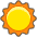 Sun Emoji from Kawaii Emoji Set
