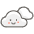 Cloud Emoji from Kawaii Emoji Set