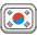 Flag South Korea Emoji from Kawaii Emoji Set