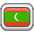 Flag Maldives Emoji from Kawaii Emoji Set