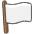 White Flag Emoji from Kawaii Emoji Set
