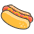 Hot Dog Emoji from Kawaii Emoji Set