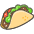 Taco Emoji from Kawaii Emoji Set