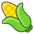 Ear Of Corn Emoji from Kawaii Emoji Set