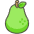 Pear Emoji from Kawaii Emoji Set
