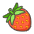 Strawberry Emoji from Kawaii Emoji Set