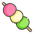 Dango Emoji from Kawaii Emoji Set