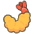 Fried Shrimp Emoji from Kawaii Emoji Set