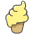 Soft Ice Cream Emoji from Kawaii Emoji Set