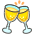 Clinking Glasses Emoji from Kawaii Emoji Set