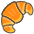 Croissant Emoji from Kawaii Emoji Set