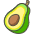 Avocado Emoji from Kawaii Emoji Set