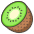Kiwi Fruit Emoji from Kawaii Emoji Set