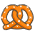 Pretzel Emoji from Kawaii Emoji Set