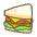 Sandwich Emoji from Kawaii Emoji Set