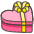 Wrapped Gift B Emoji from Kawaii Emoji Set