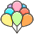 Balloon Emoji from Kawaii Emoji Set