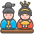 Japanese Dolls Emoji from Kawaii Emoji Set