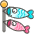 Carp Streamer Emoji from Kawaii Emoji Set