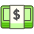 Dollar Banknote B Emoji from Kawaii Emoji Set