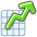 Chart Increasing Emoji from Kawaii Emoji Set