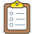 Clipboard Emoji from Kawaii Emoji Set