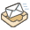 Incoming Envelope Emoji from Kawaii Emoji Set