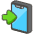Mobile Phone With Arrow B Emoji from Kawaii Emoji Set