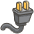 Electric Plug Emoji from Kawaii Emoji Set