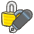 Locked With Pen Emoji from Kawaii Emoji Set