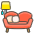 Couch And Lamp B Emoji from Kawaii Emoji Set