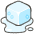 Ice Cube A Emoji from Kawaii Emoji Set