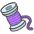 Thread Emoji from Kawaii Emoji Set