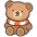 Teddy Bear Emoji from Kawaii Emoji Set