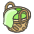 Basket A Emoji from Kawaii Emoji Set