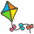 Kite Emoji from Kawaii Emoji Set