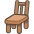 Chair Emoji from Kawaii Emoji Set