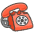 Telephone A Emoji from Kawaii Emoji Set