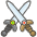 Crossed Swords Emoji from Kawaii Emoji Set