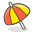 Umbrella On Ground A Emoji from Kawaii Emoji Set