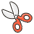 Scissors Emoji from Kawaii Emoji Set