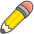Pencil Emoji from Kawaii Emoji Set