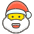Santa Claus Emoji from Kawaii Emoji Set