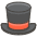 Top Hat Emoji from Kawaii Emoji Set