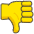 Thumbs Down Emoji from Kawaii Emoji Set