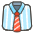Necktie Emoji from Kawaii Emoji Set