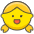 Girl Emoji from Kawaii Emoji Set